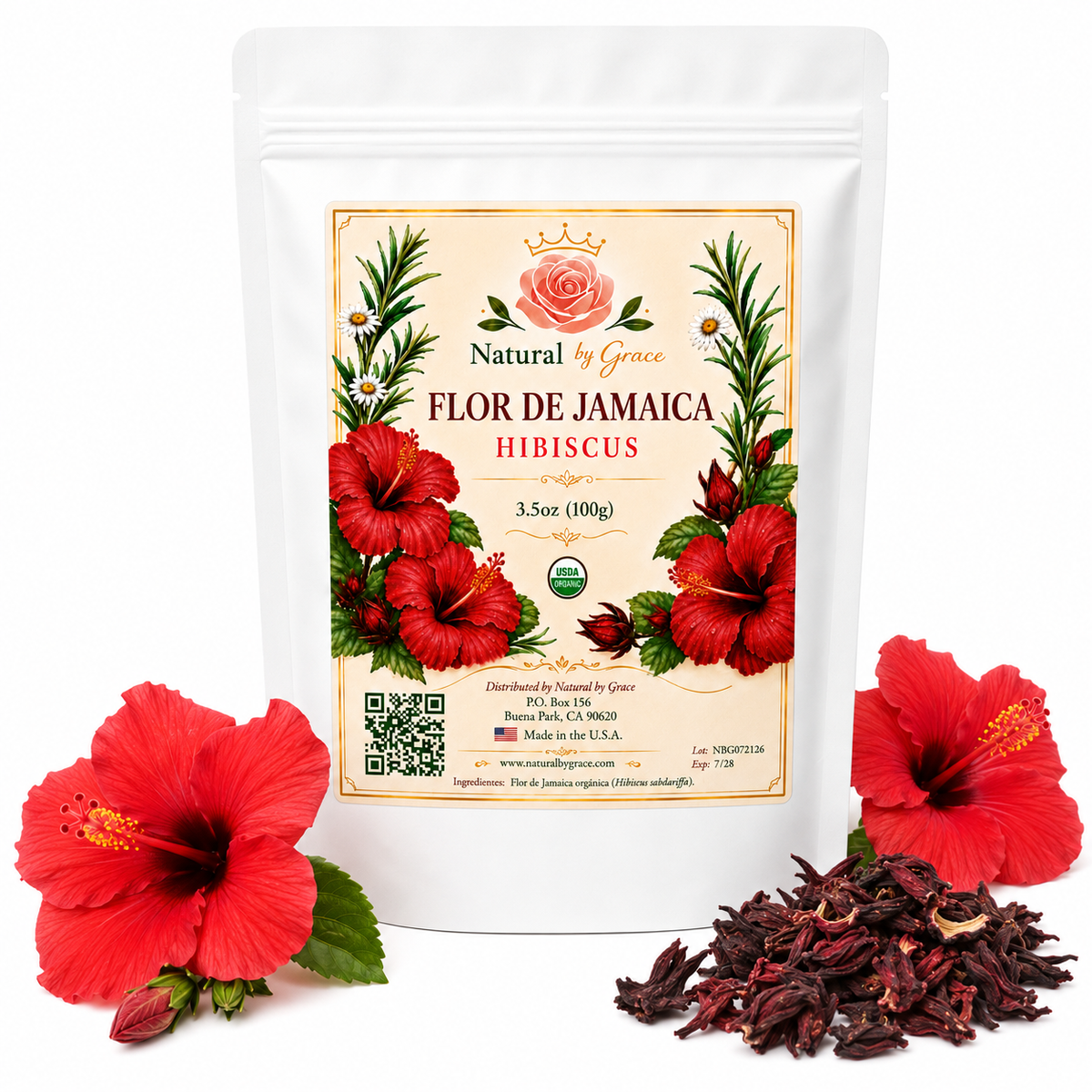 NATURA BY GRACE JAMACA FLOWER