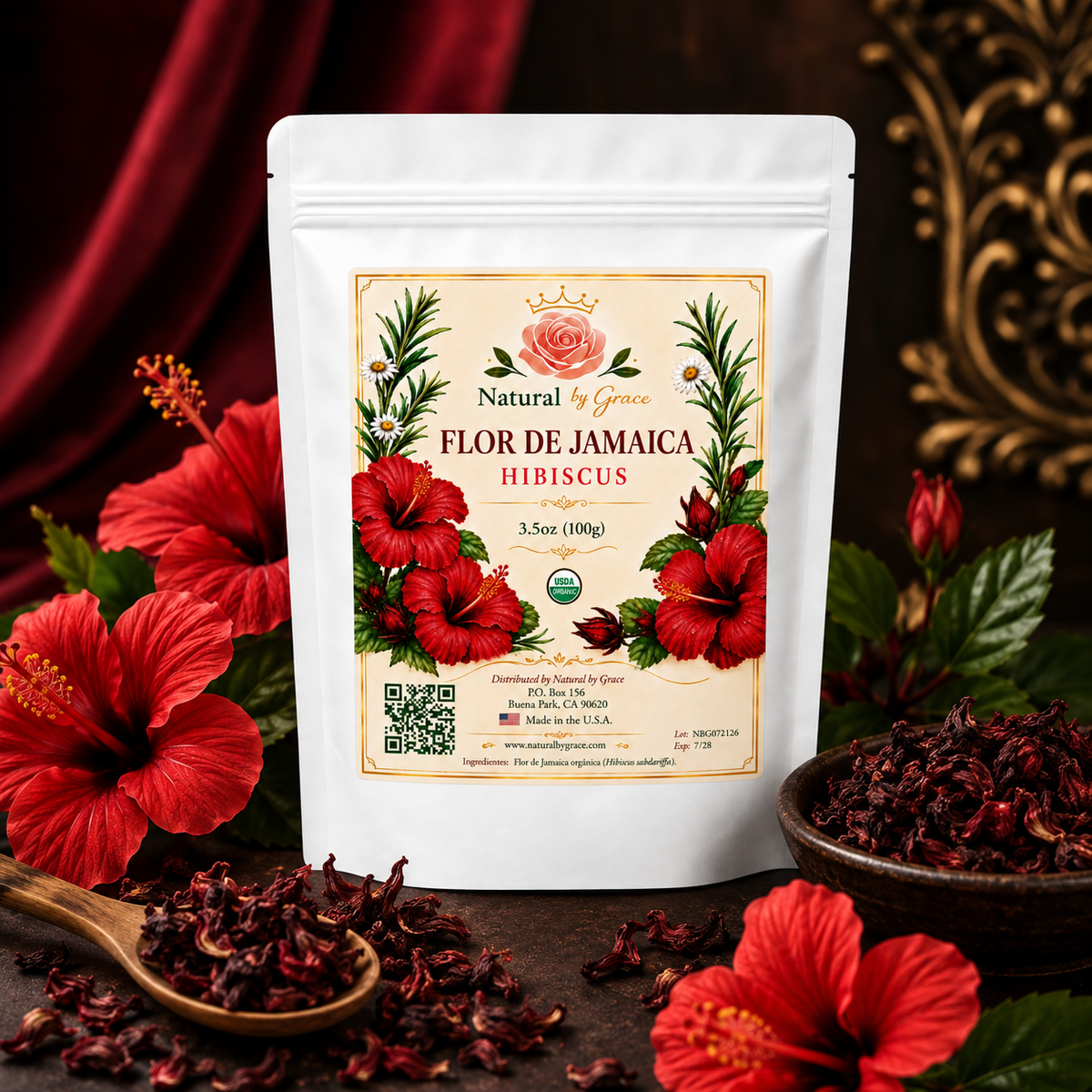 NATURA BY GRACE JAMACA FLOWER