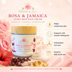 NATURAL BY  GRACE CREMA DE ROSAS & JAMAICA