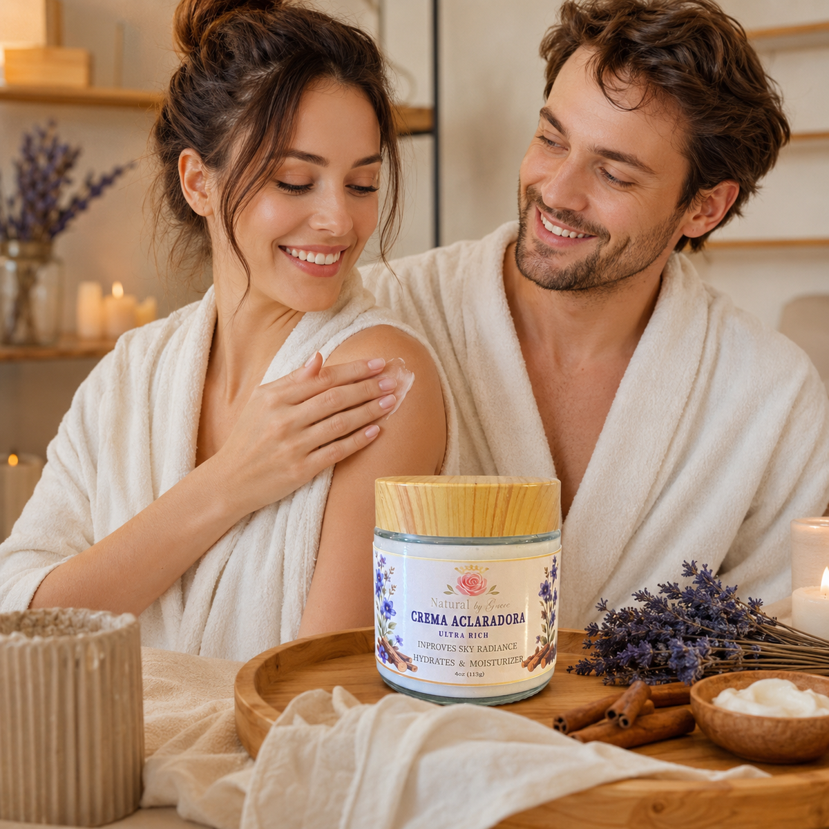 NATURAL BY  GRACE CREMA ACLARADORA DE ROSTRO