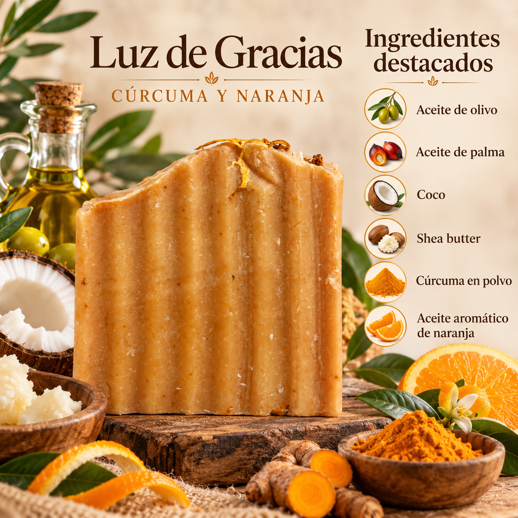 NATURA BY GRACE JABON LUZ DE GRACIA PRE-VENTA & DISPONIBLE OCT-15