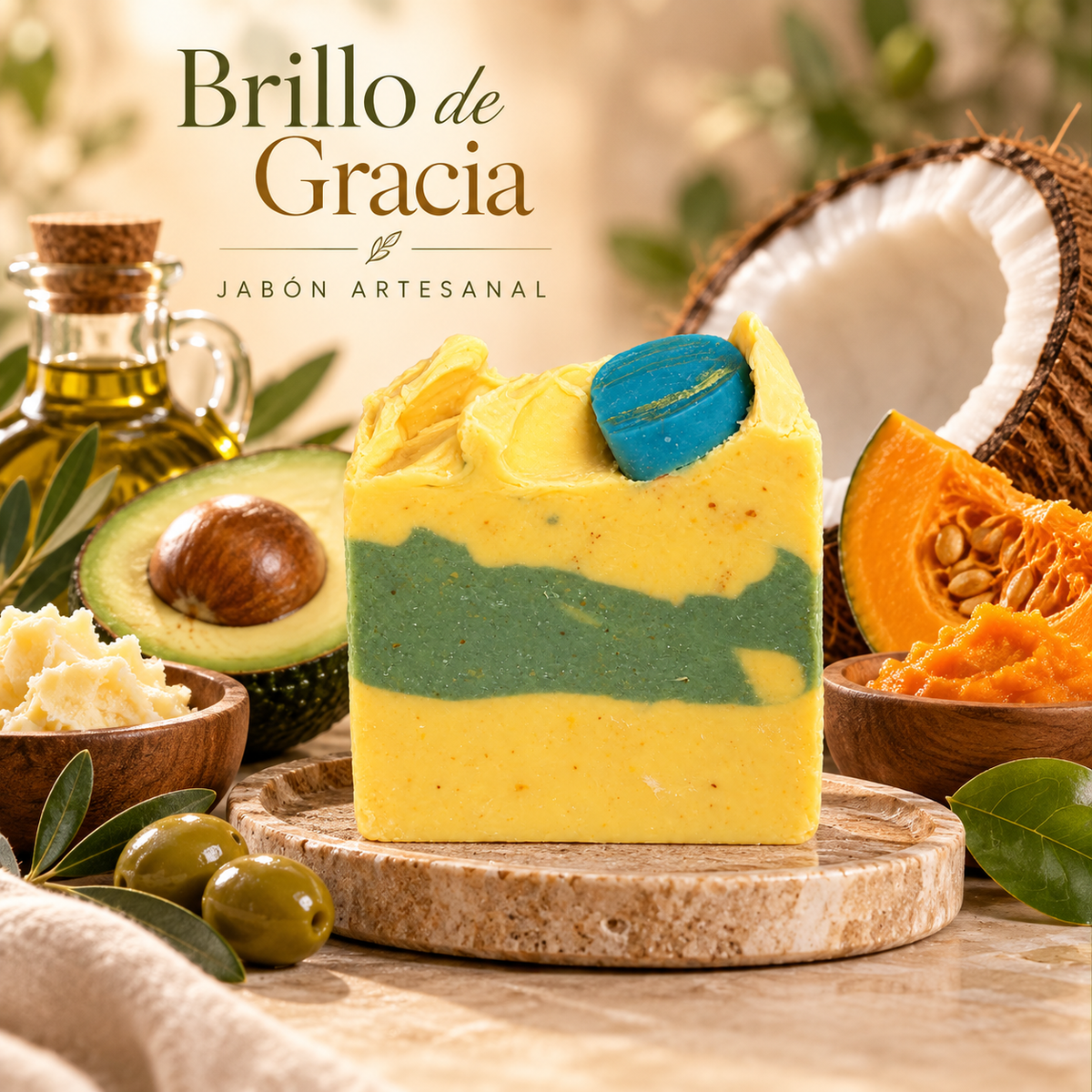 NATURA BY GRACE JABON BRILLO DE GRACIA PRE-VENTA & DISPONIBLE OCT-15