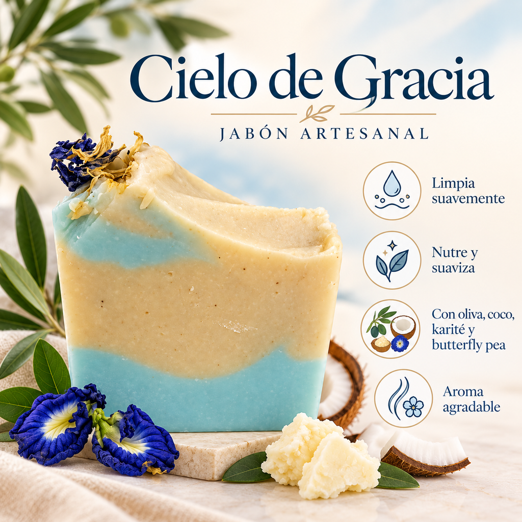 NATURA BY GRACE JABON CIELO DE GRACIA PRE-VENTA & DISPONIBLE OCT-15