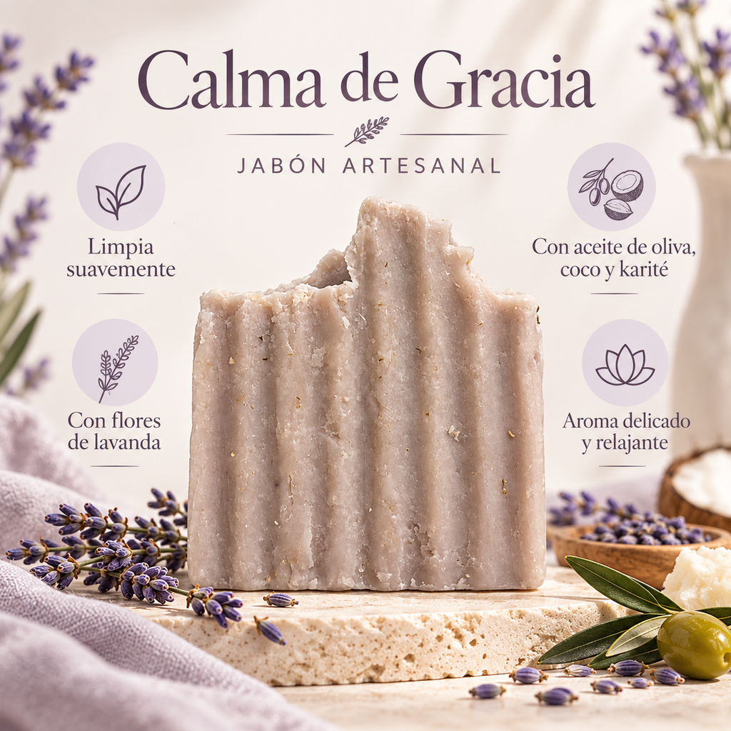 NATURA BY GRACE JABON CALMA DE GRACIA PRE-VENTA  DISPONIBLE OCT-15
