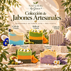 COMBINACION  DE 10 JABONES DE LA COLLECCION DE GRACIA