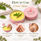 NATURA BY GRACE POMADA PARA CURPO DE TOMILLO Y MENTA