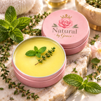 NATURA BY GRACE POMADA PARA CURPO DE TOMILLO Y MENTA