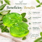 NATURA BY GRACE JABONES FEMENINO SABILA Y MENTA