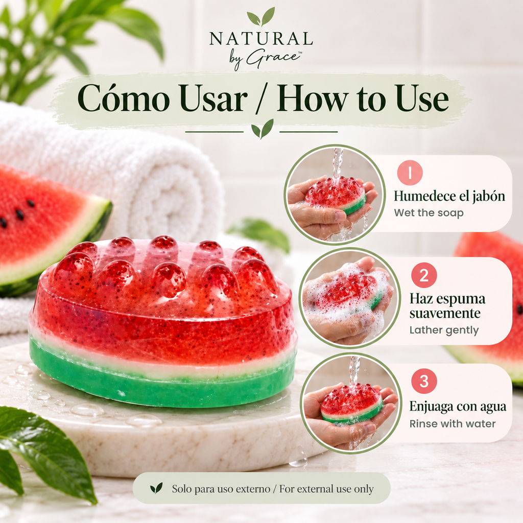 NATURA BY GRACE JABONES DE SANDIA