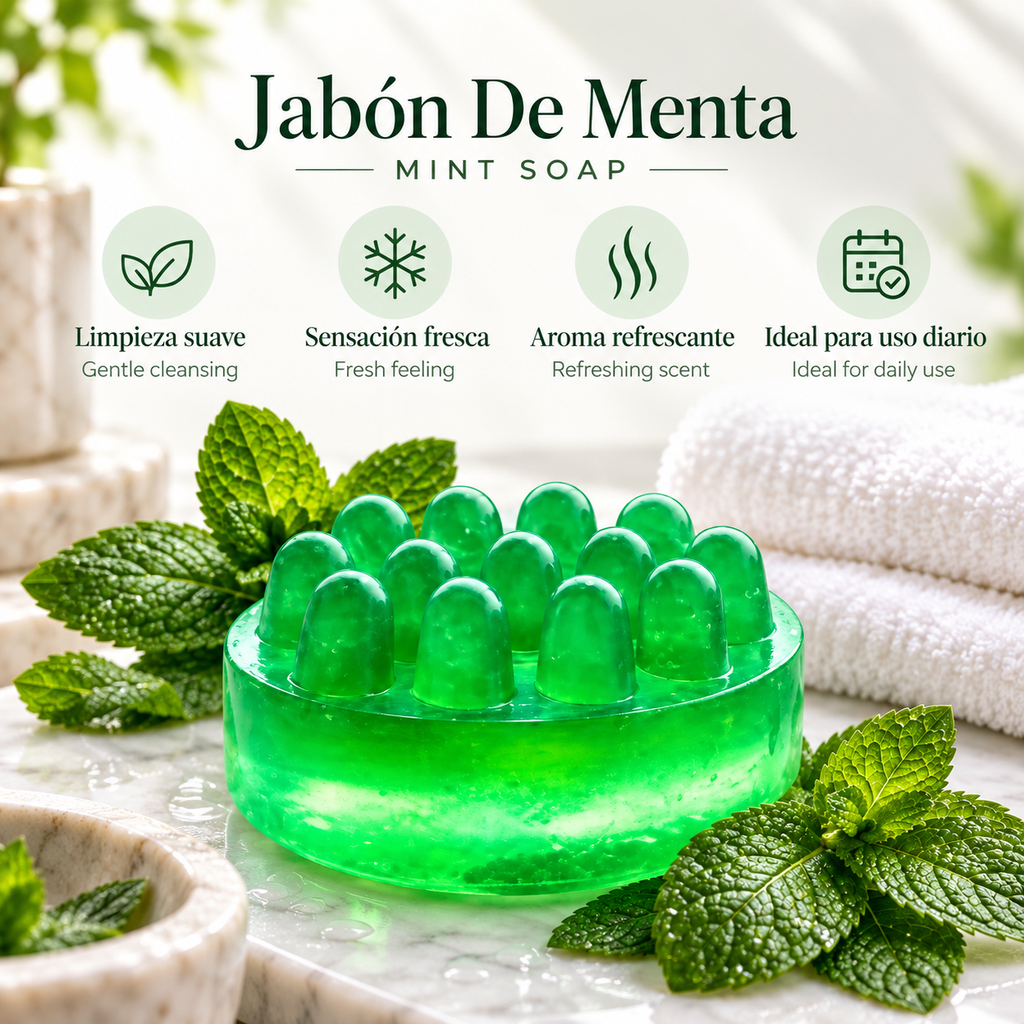 NATURA BY GRACE JABONES DE MENTA