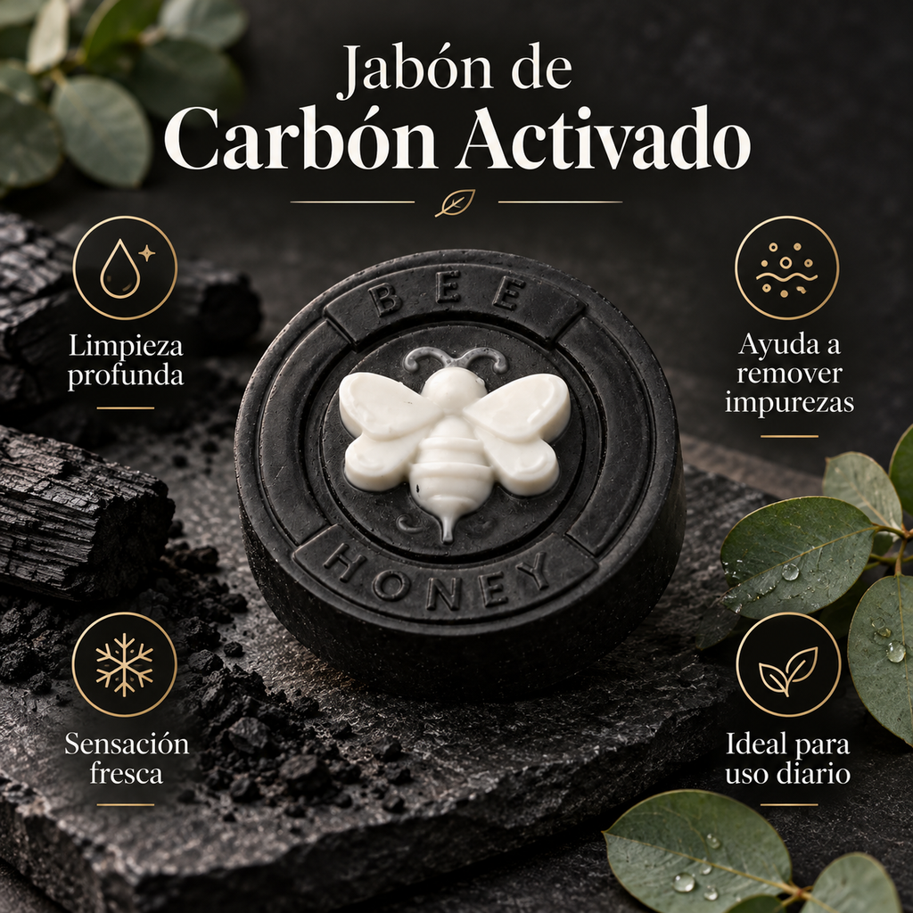 NATURA BY GRACE JABONES CARBON ACTIVADO