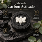 NATURA BY GRACE JABONES CARBON ACTIVADO