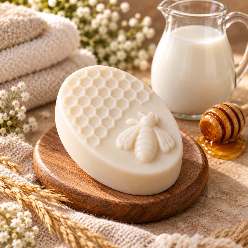 NATURA BY GRACE JABONES  DE LECHE DE CABRA
