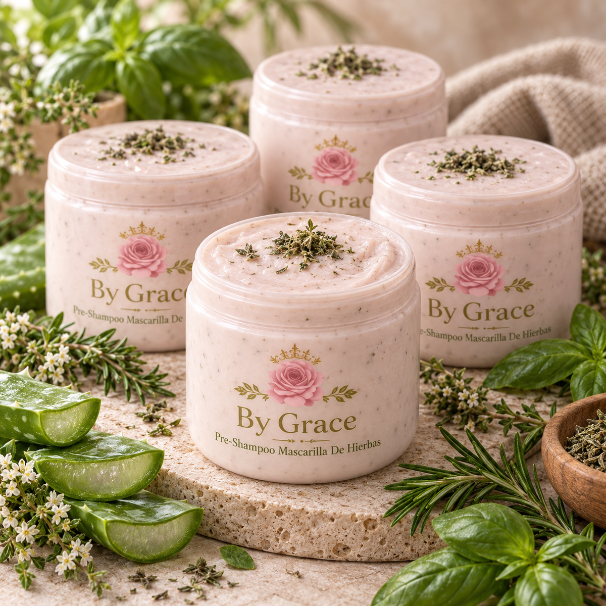 NATURA BY GRACE PRE-SHAMPOO DE HIERBAS