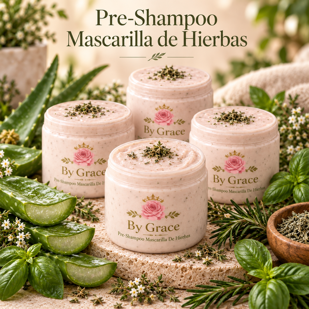 NATURA BY GRACE PRE-SHAMPOO DE HIERBAS