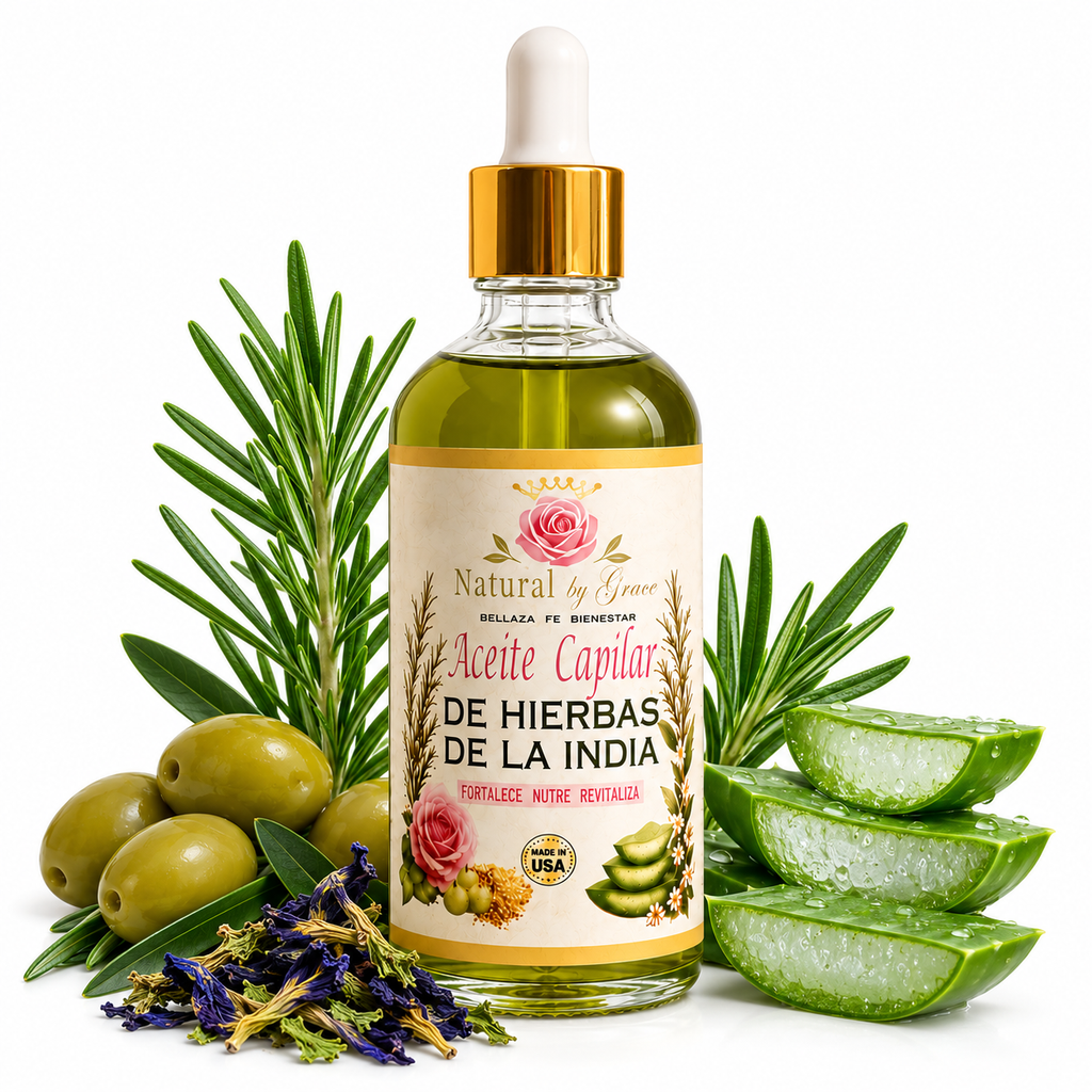 NATURA BY GRACE ACEITE DE LAS INDIAS PARA CABELLO