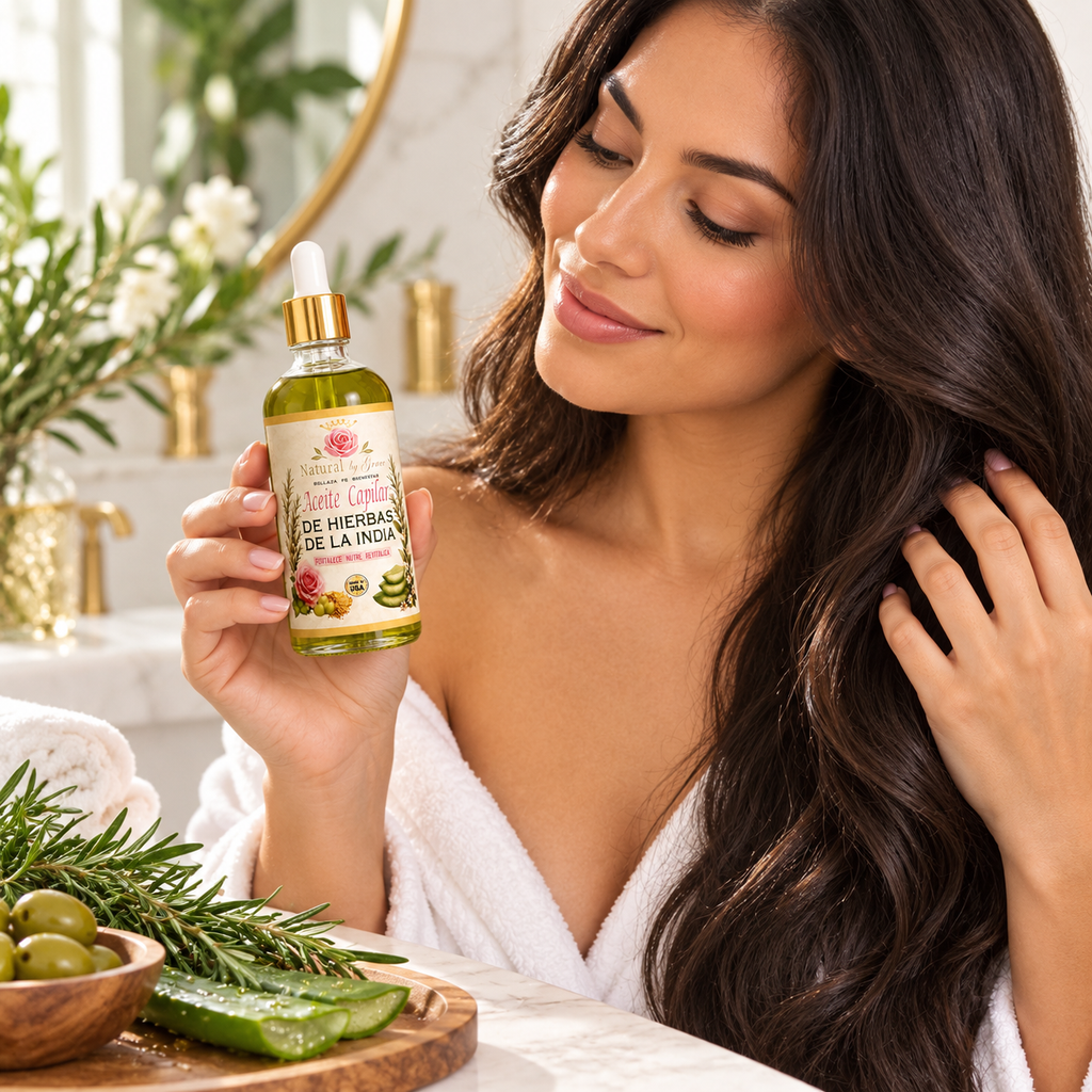 NATURA BY GRACE ACEITE DE LAS INDIAS PARA CABELLO