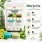 NATURA BY GRACE ROMERO CON AMLA SHAMPOO 80G & ACONDICIONADOR 70G