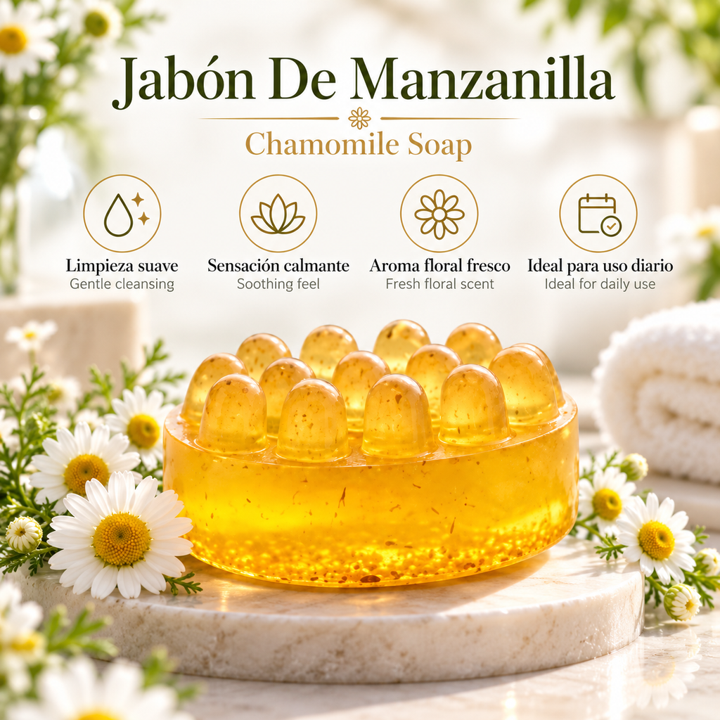 NATURA BY GRACE JABONES DE MANZANILLA