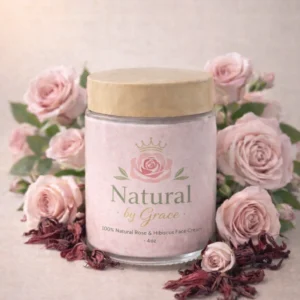 Crema de Rostro Rosa y Jamaica