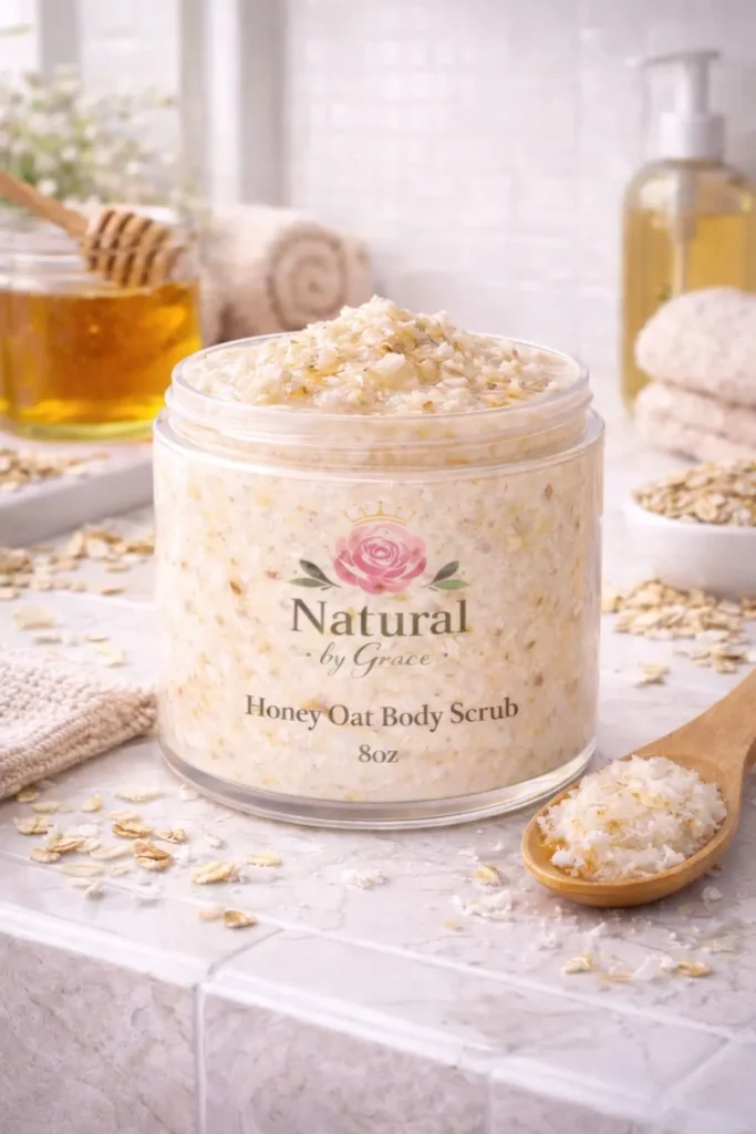 Honey Oat Body Scrub