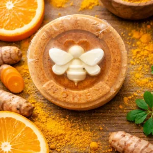 Jabón de cúrcuma y naranja